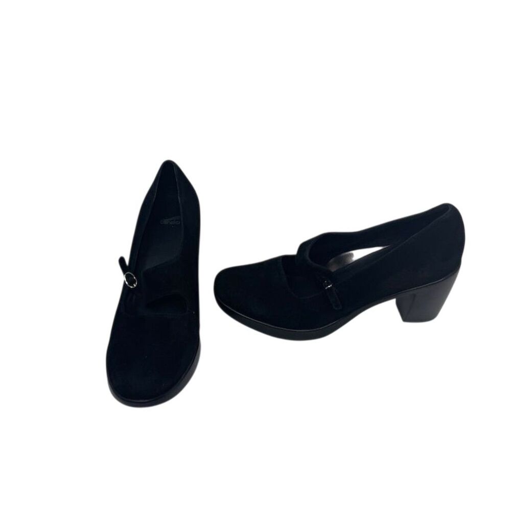 Dansko Women's Mary Jane Heels Black Leather Size 40 Casual